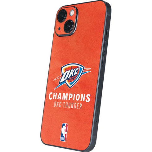 2025 NBA Champions Oklahoma City Thunder iPhone 14 Skin
